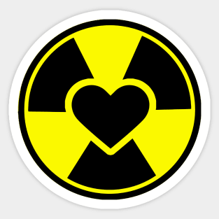 Heartcore: When love goes atomic. Sticker